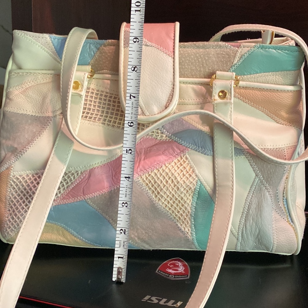 Pretty patchwork style bag - Picture 4 of 5
